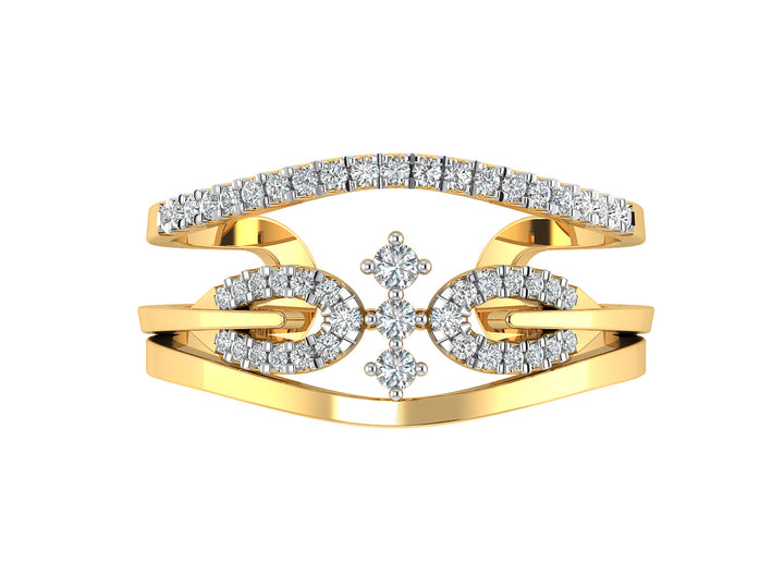 Enchanting Design Diamond Ring