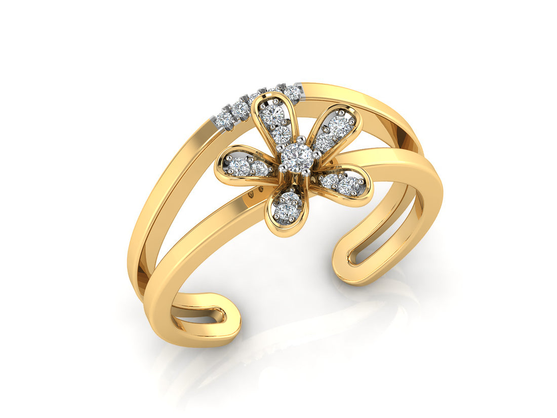 Blossom petals Diamond Ring