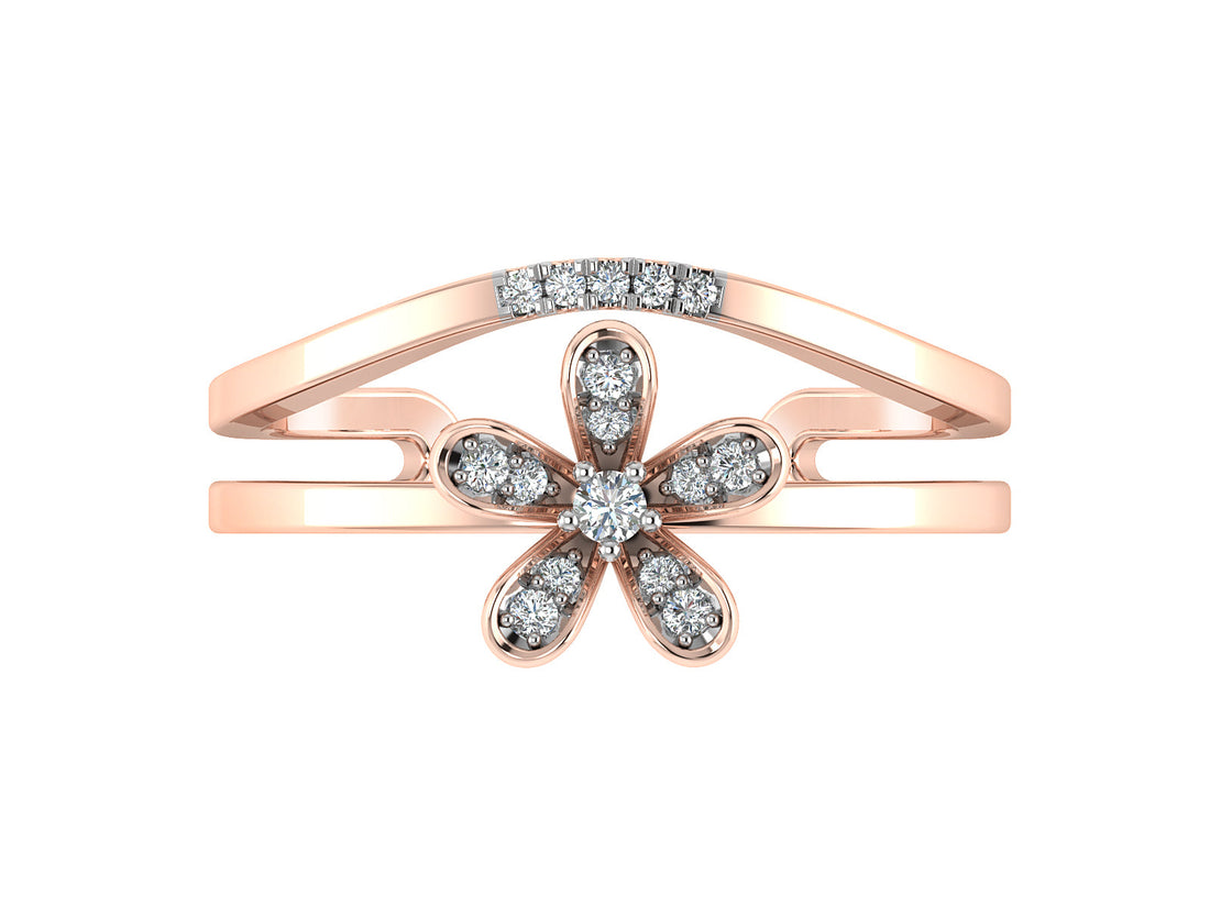 Blossom petals Diamond Ring