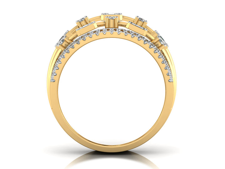 Heavenly Sparking Illusion Diamond Ring