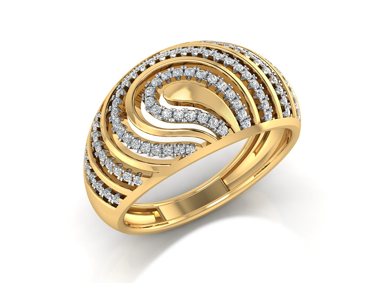 Big Bang Diamond Ring