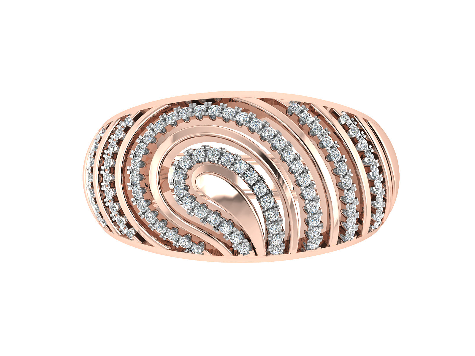 Big Bang Diamond Ring