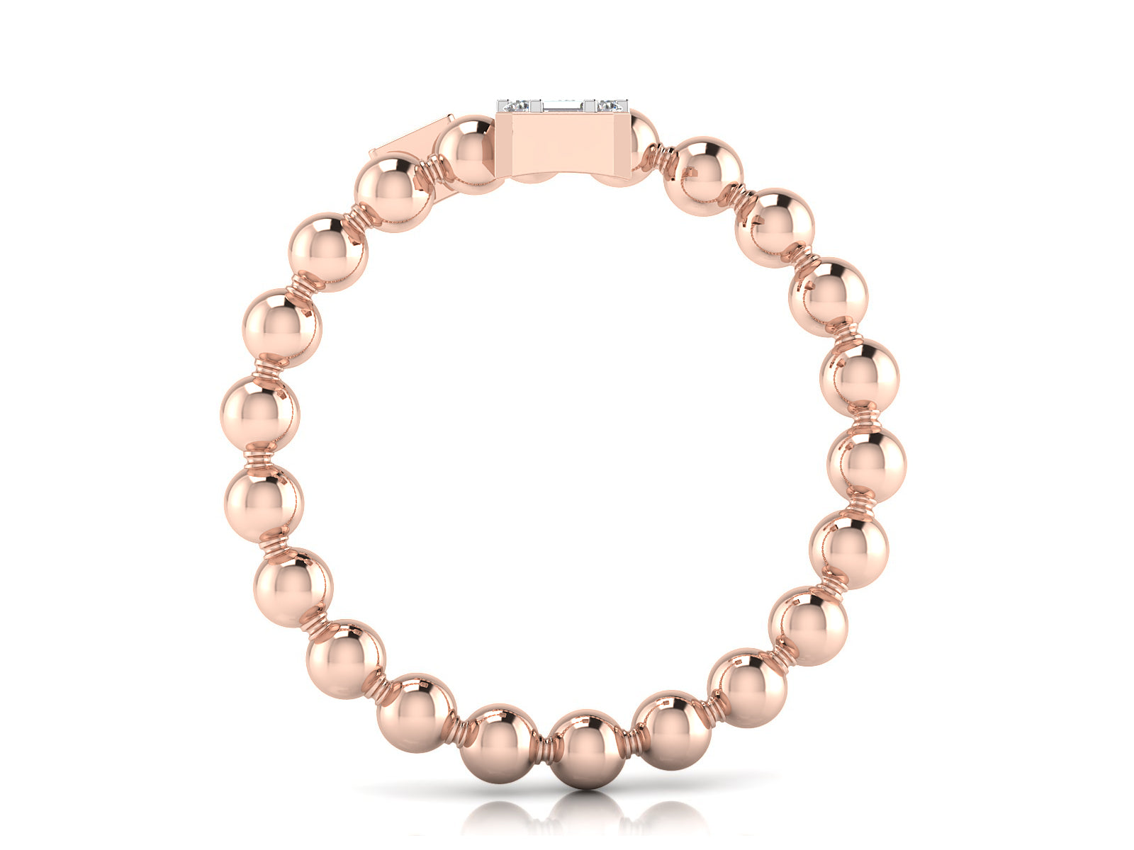 Buckle Up Diamond Ring