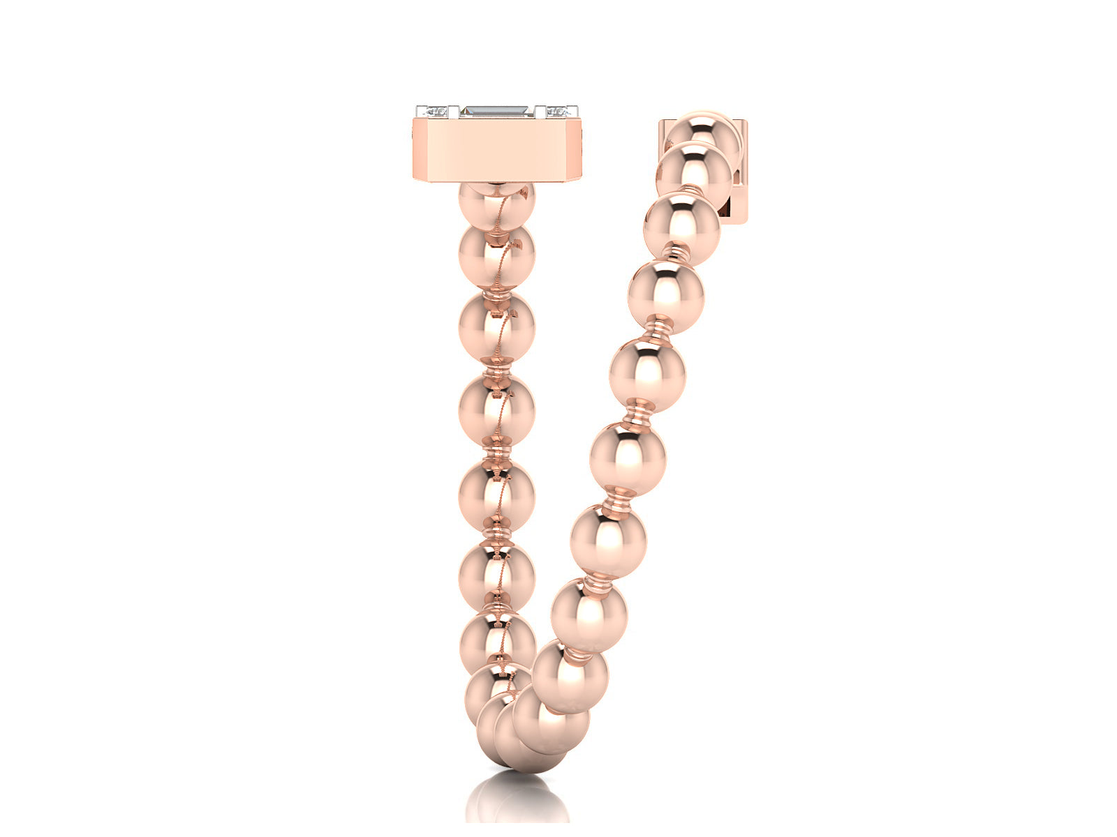 Buckle Up Diamond Ring