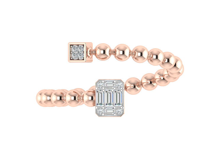 Buckle Up Diamond Ring