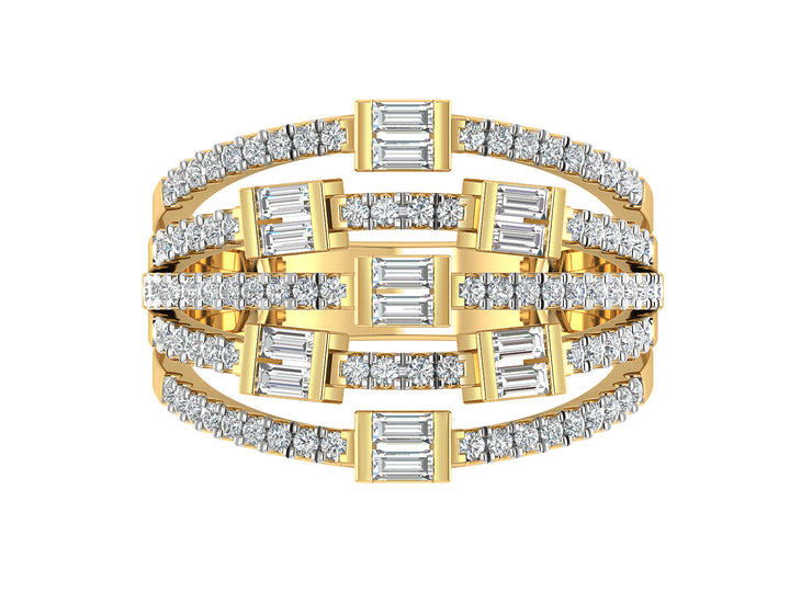 Eternal Spark – Bagguette Diamond Multi-Band