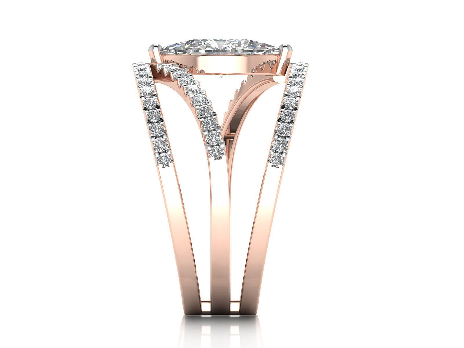 Eternal Spark – Marquise Diamond Multi-Band Ring