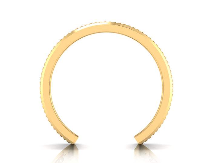 Modern Filigree Diamond Ring