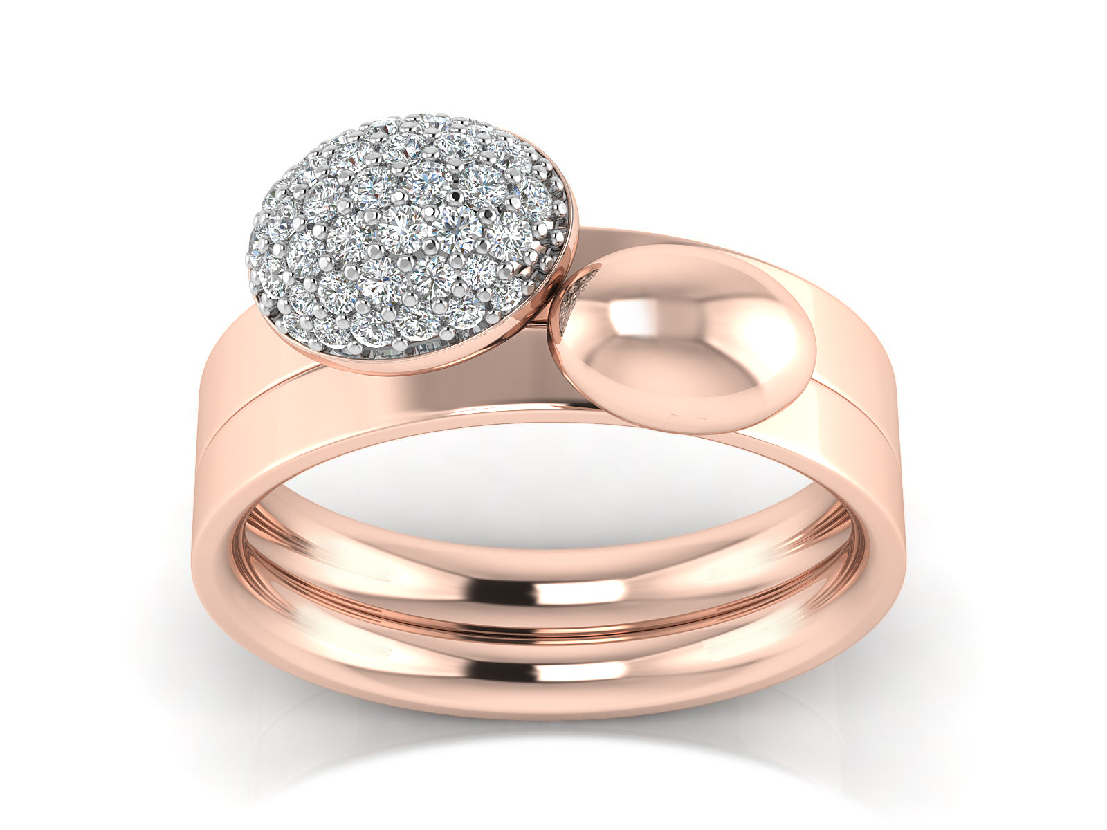 Regal Splendor Diamond Ring