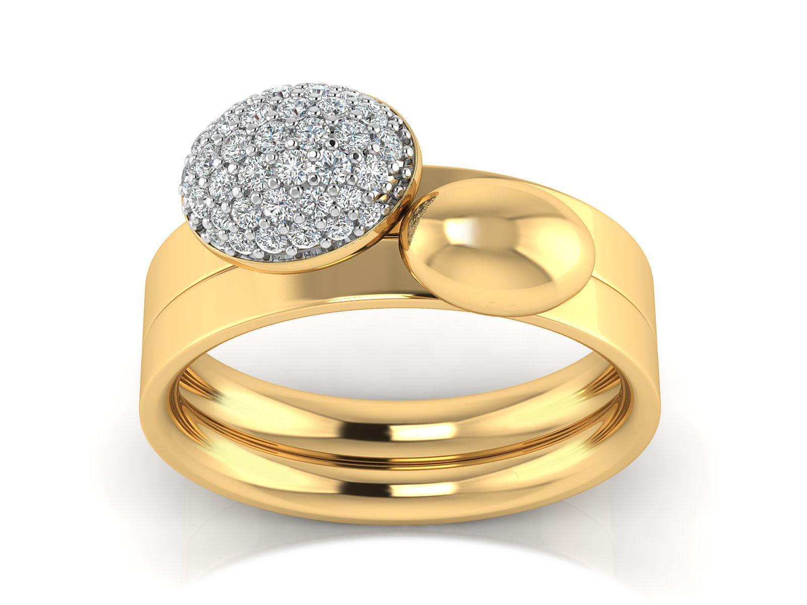 Regal Splendor Diamond Ring