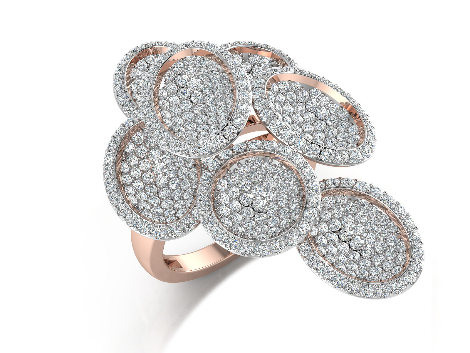 Celestial Bloom Diamond Ring