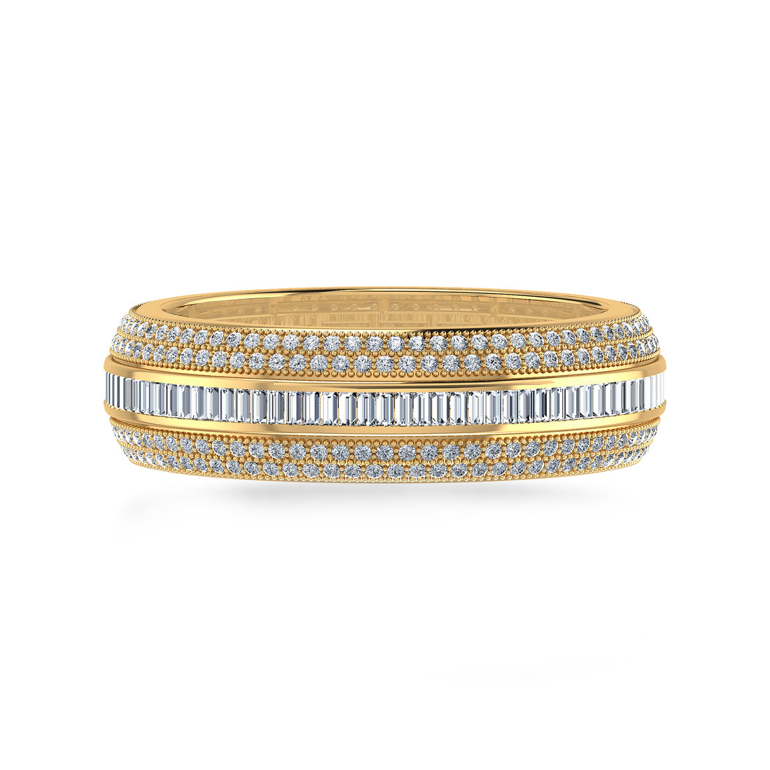 Flash Diamond Band Ring