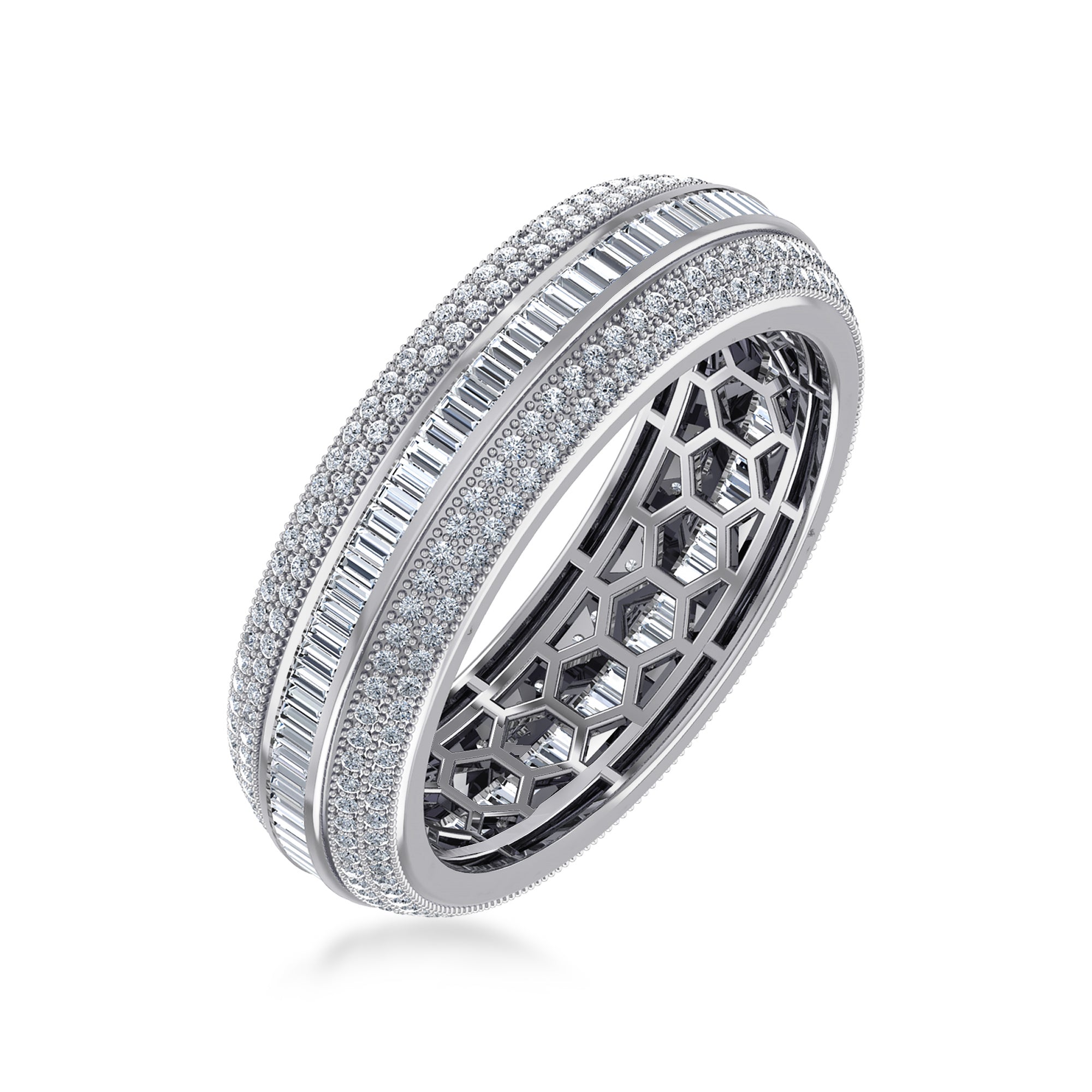 Flash Diamond Band Ring