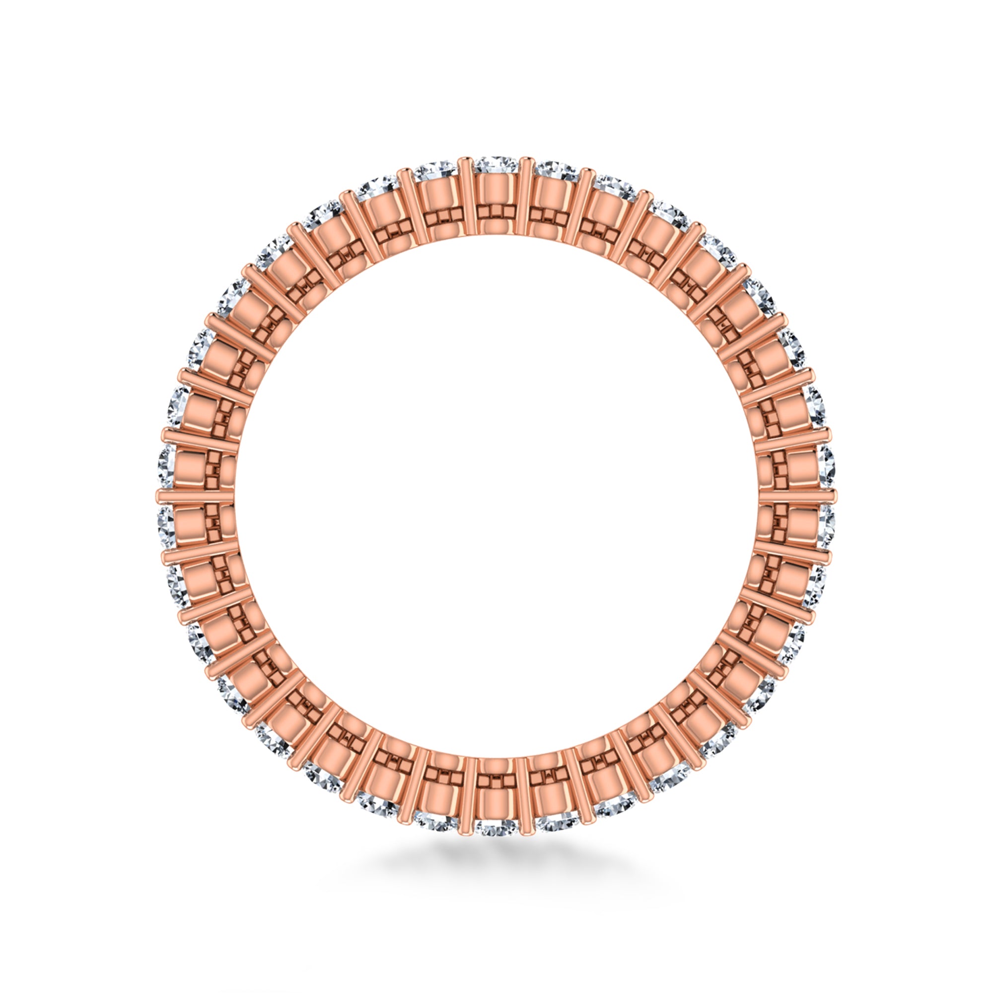 Shimmering Sparkle Baguette Diamond Band Ring