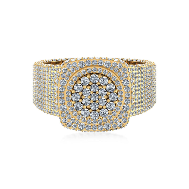 Dashing Halo Diamond Ring