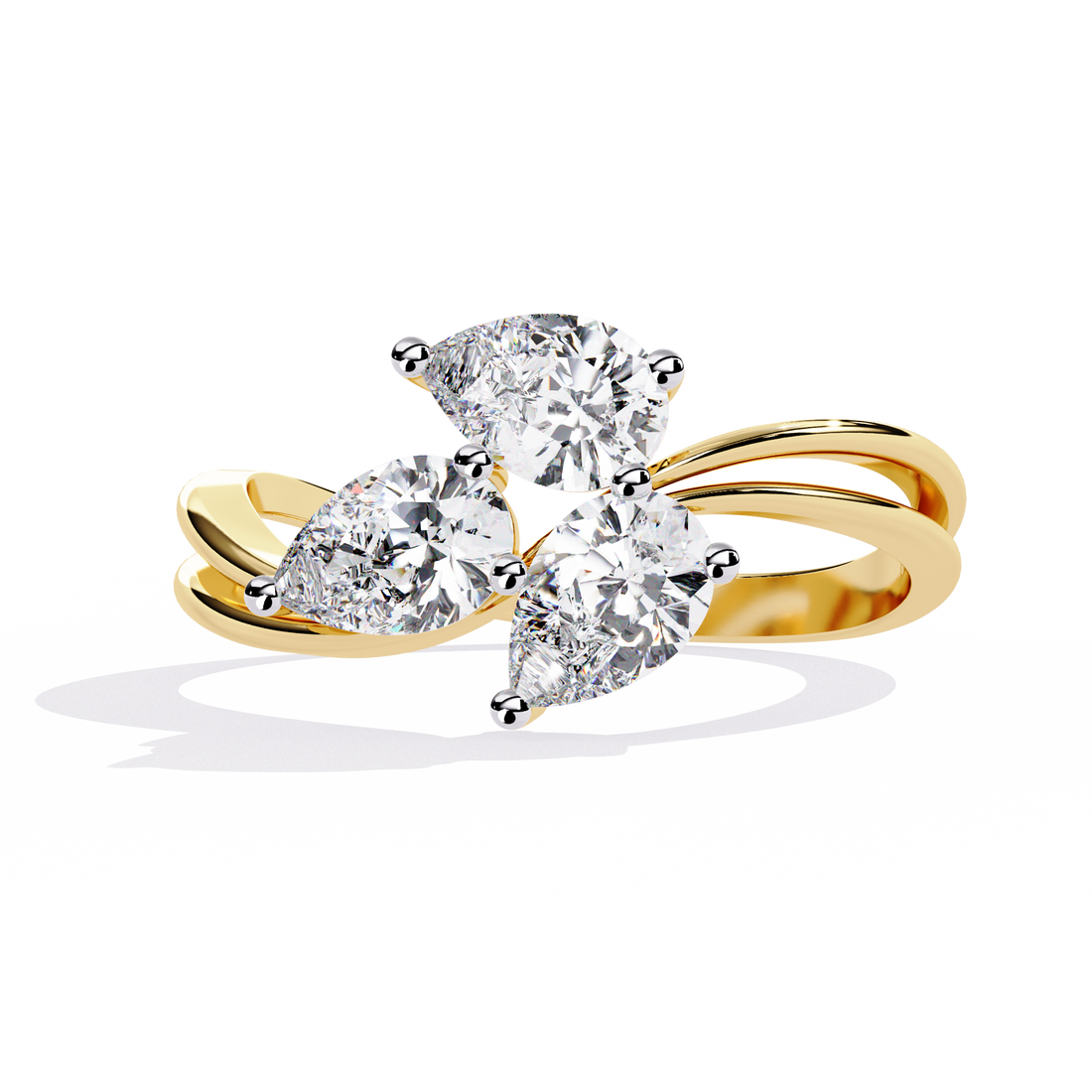 Luxe Drop Sparkle Diamond Ring