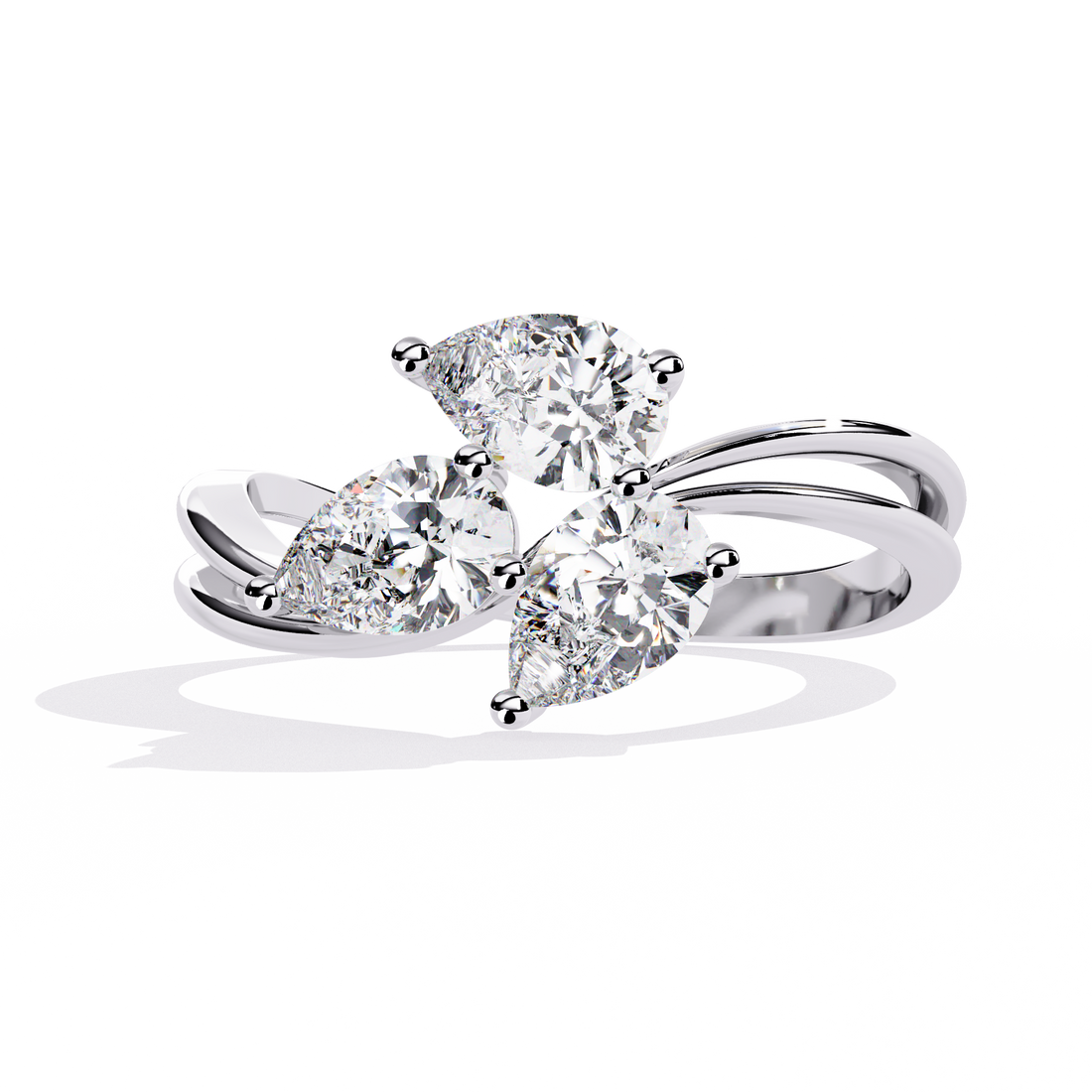 Luxe Drop Sparkle Diamond Ring