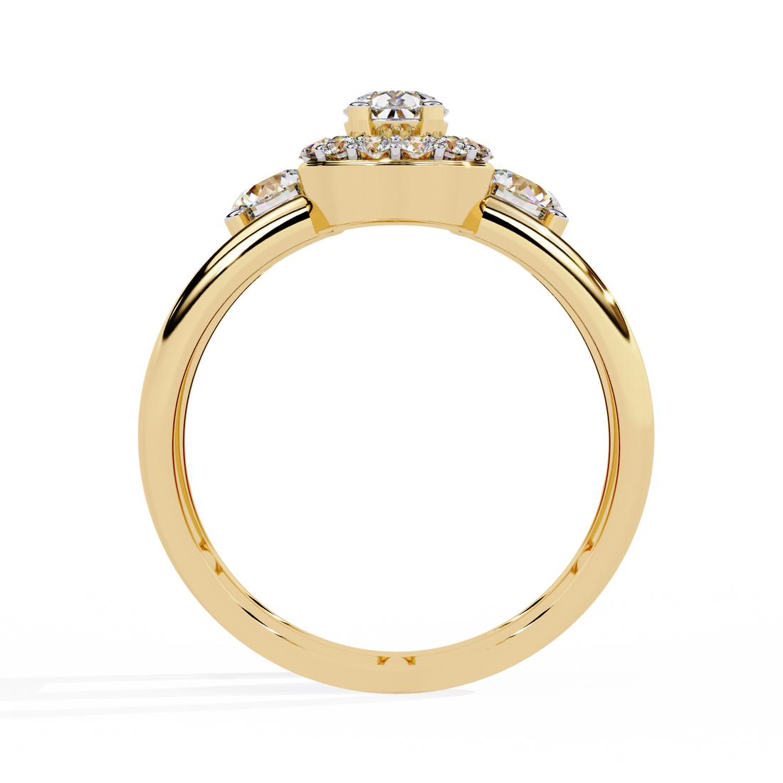 Teardrop Treasure Drop Ring