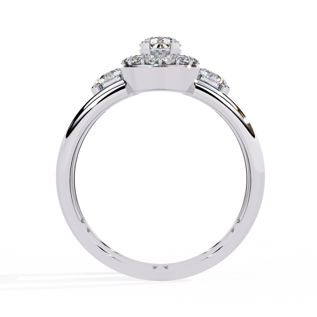 Teardrop Treasure Drop Ring
