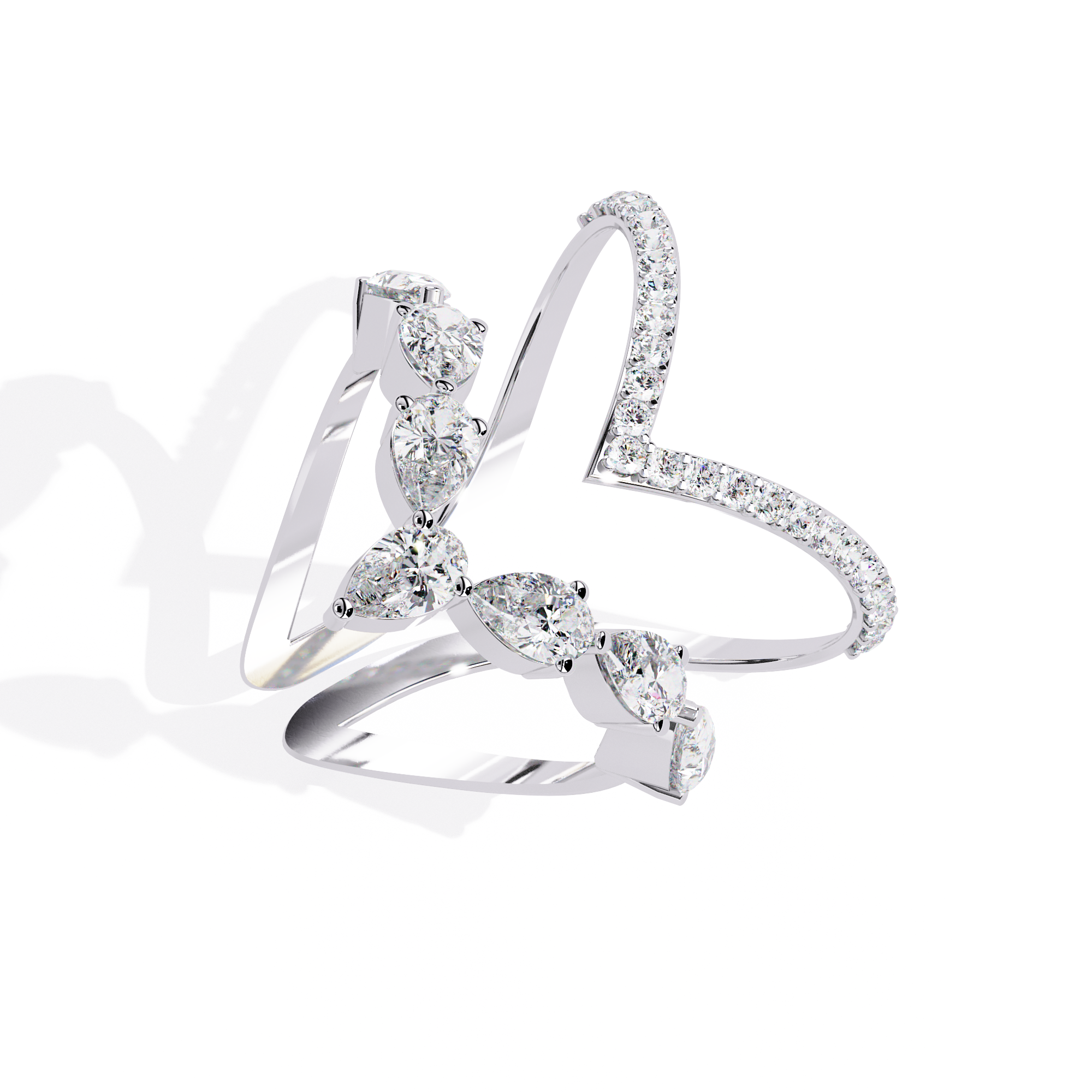 Mosaic Symphony Diamond Ring