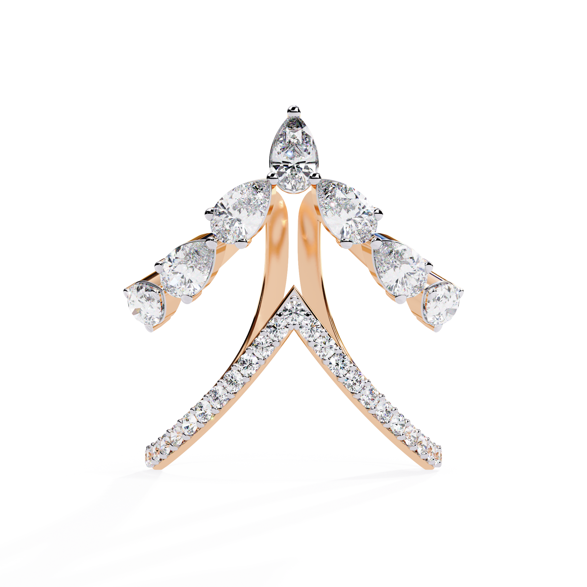 Mosaic Symphony Diamond Ring