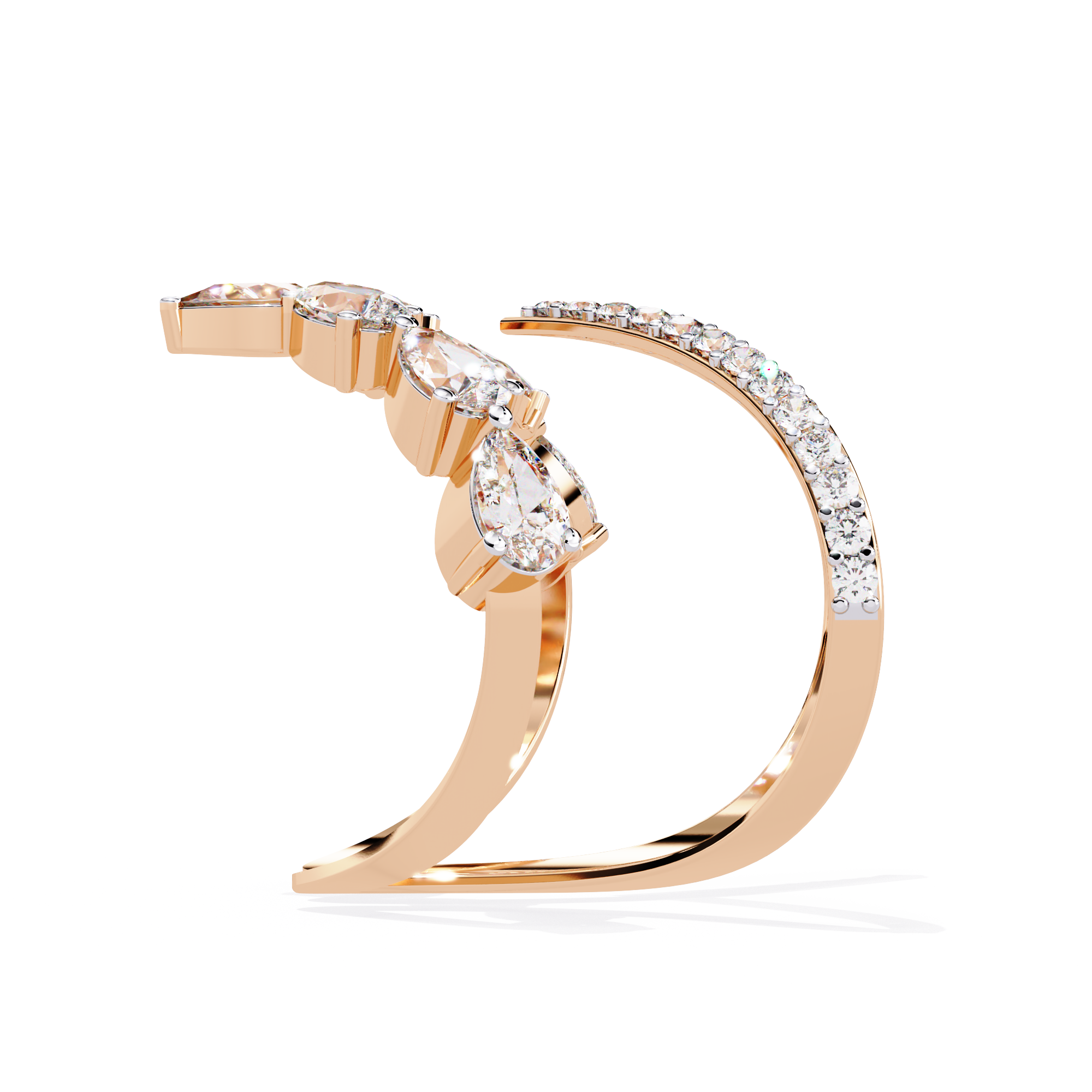 Mosaic Symphony Diamond Ring