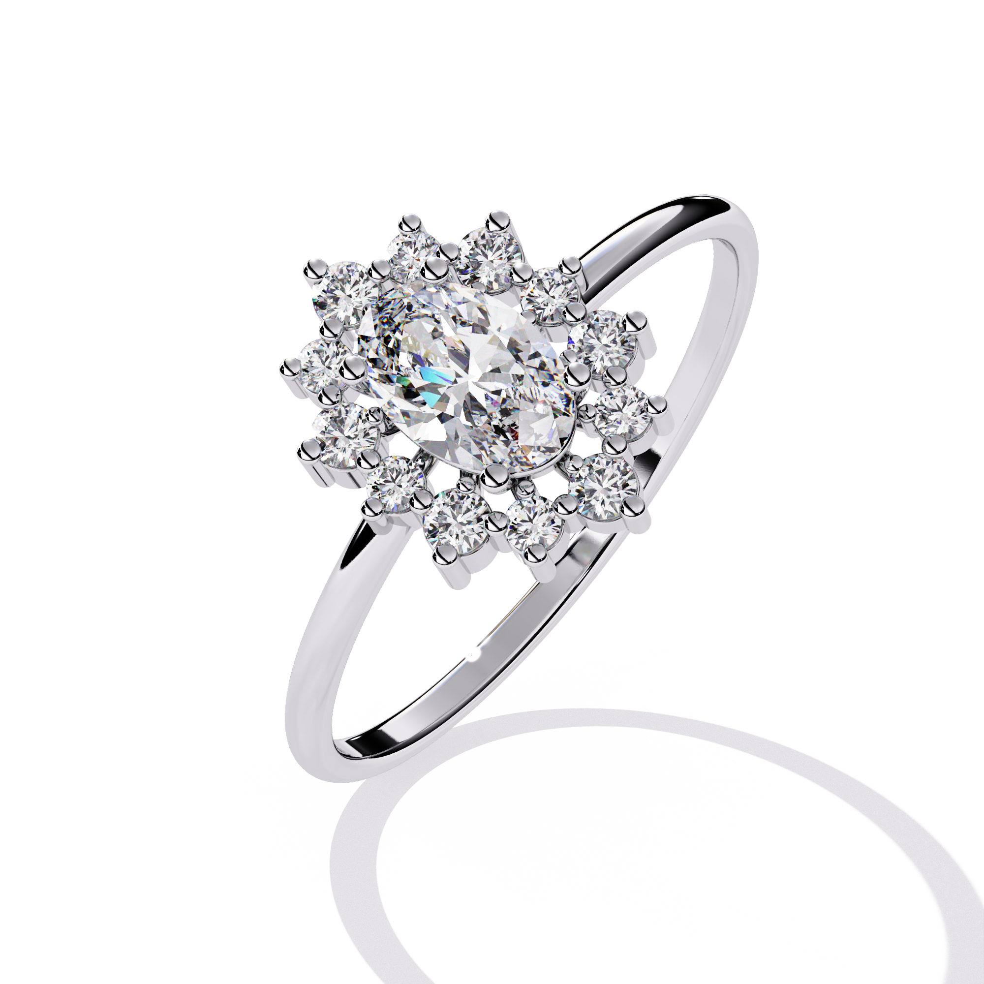 Divine Halo Brilliance Ring