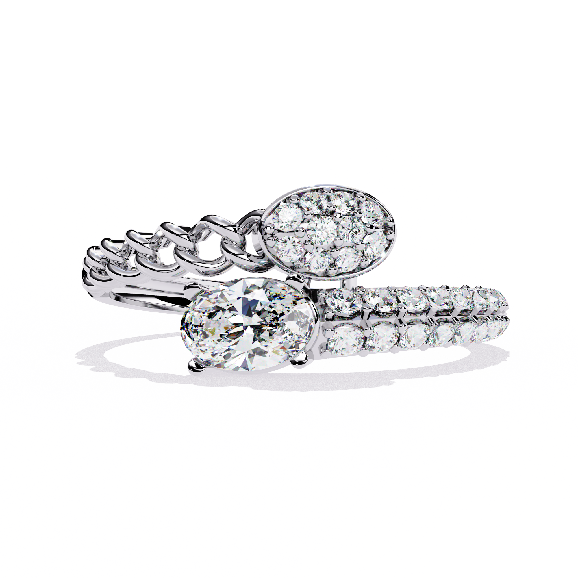 Eternal Gaze Oval Diamond Ring