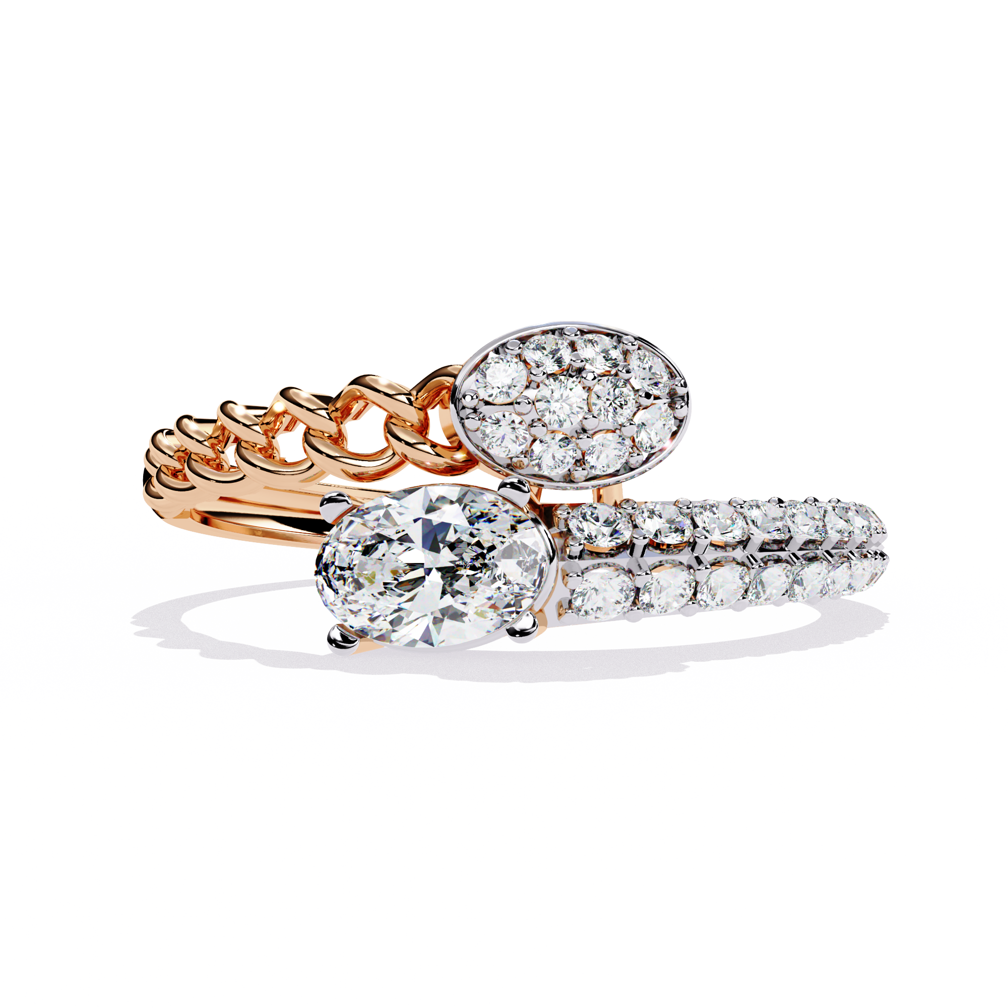 Eternal Gaze Oval Diamond Ring