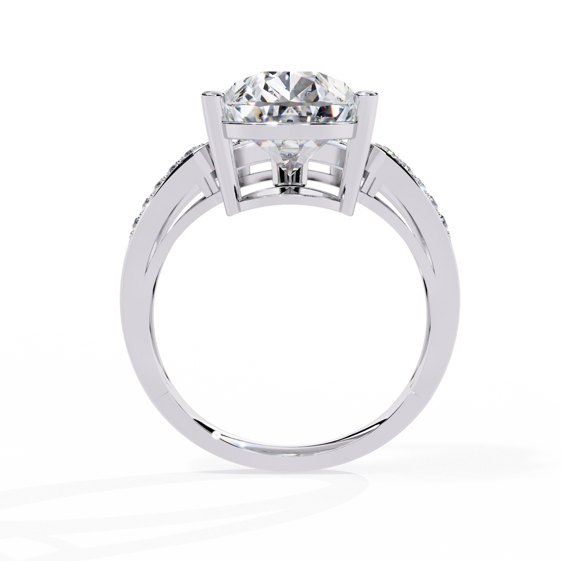 Heavenly Spark Drop Diamond Ring