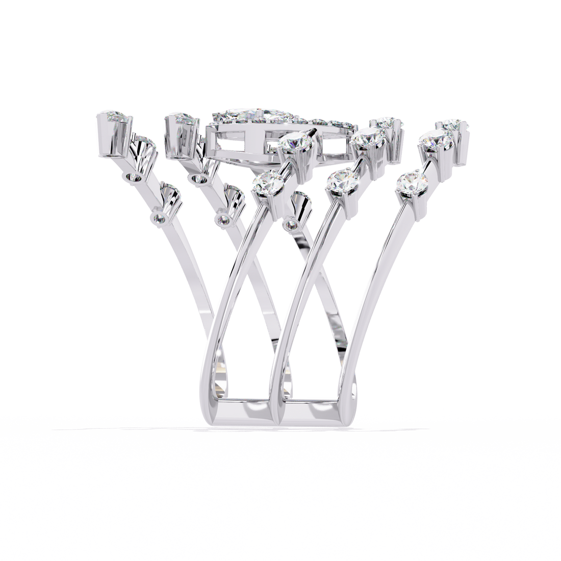 Glowing Door Diamond Ring