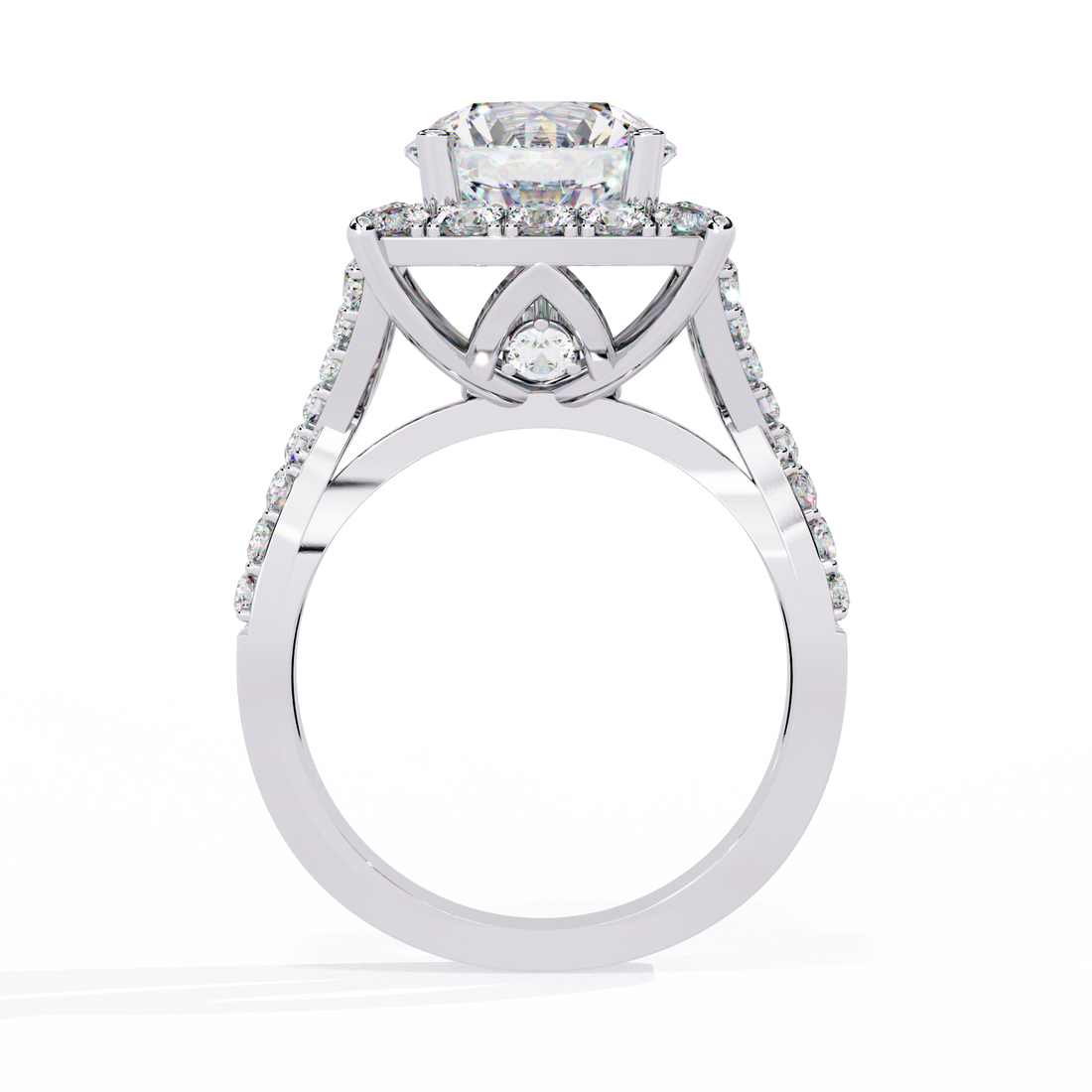 Eternal Gaze Round Diamond Ring