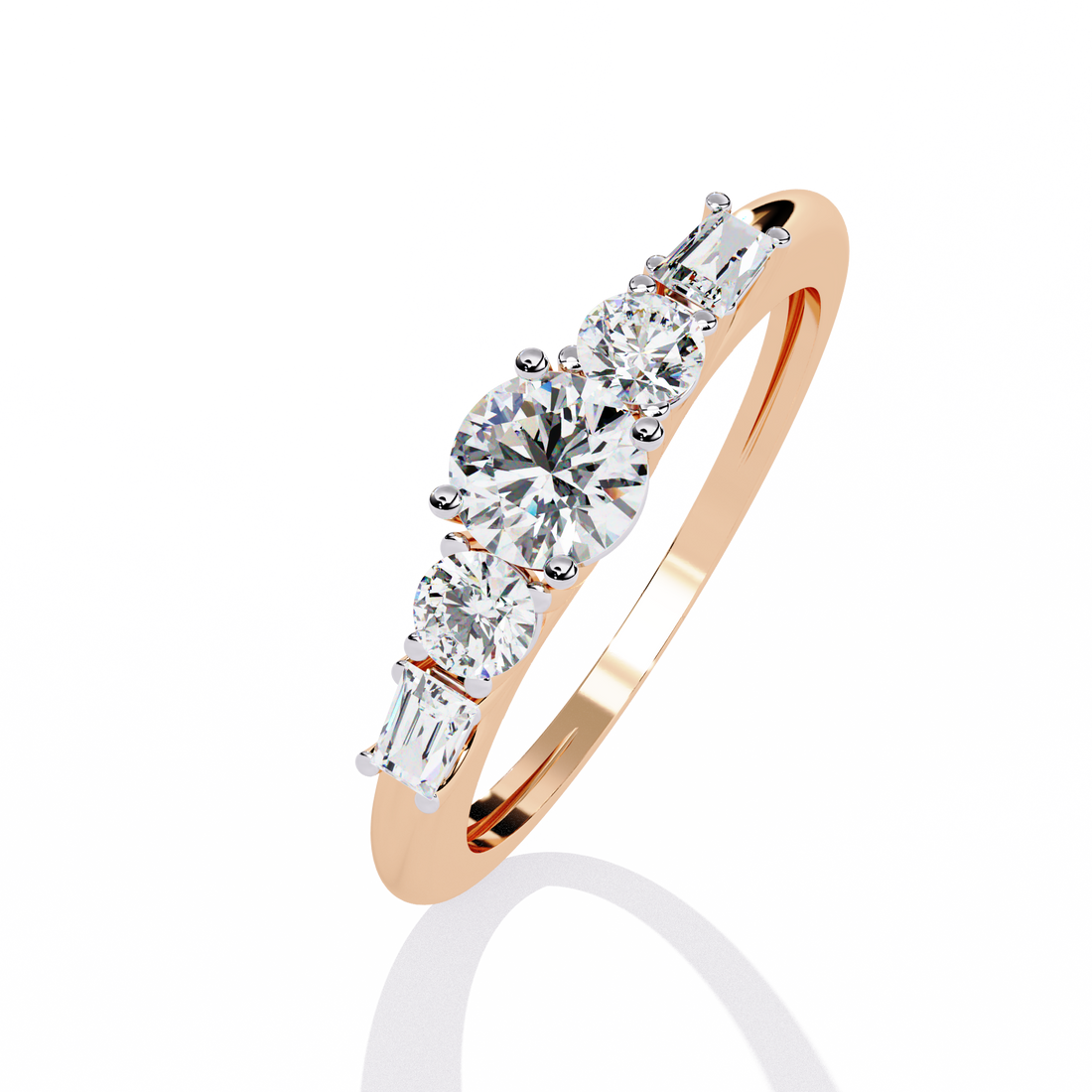Glistening Diamond Ring