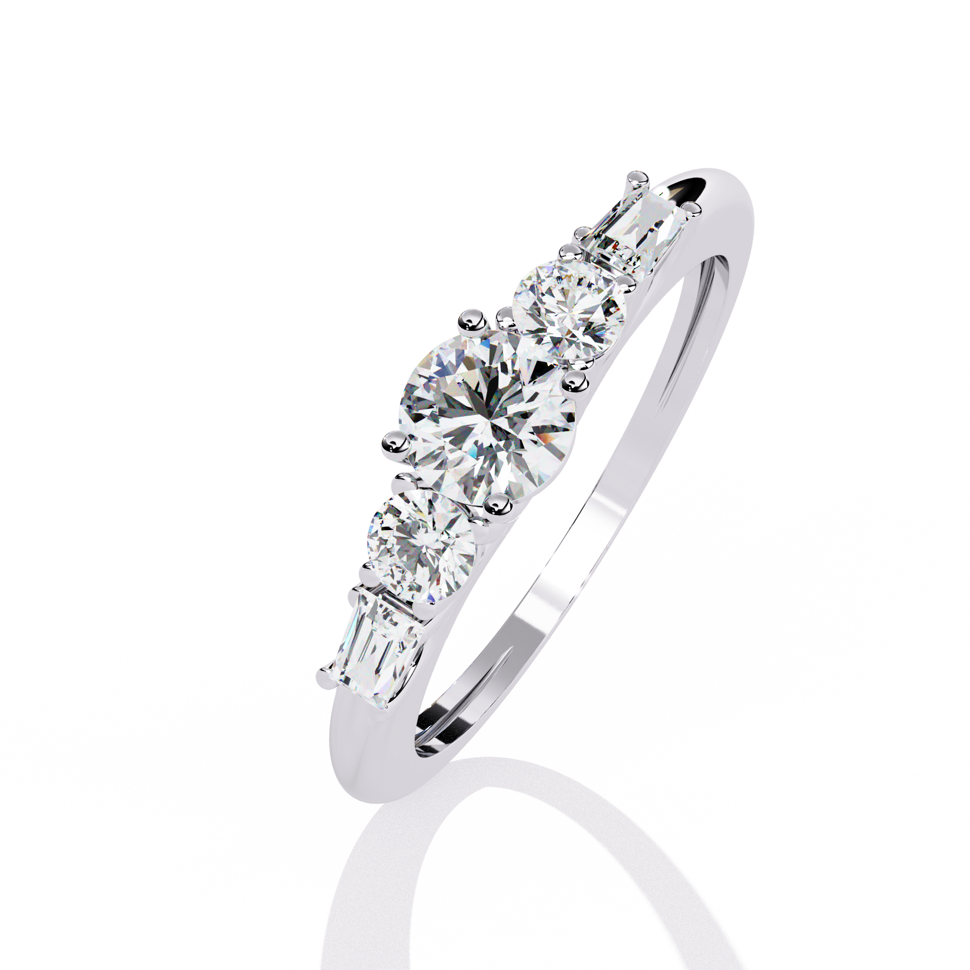 Glistening Diamond Ring