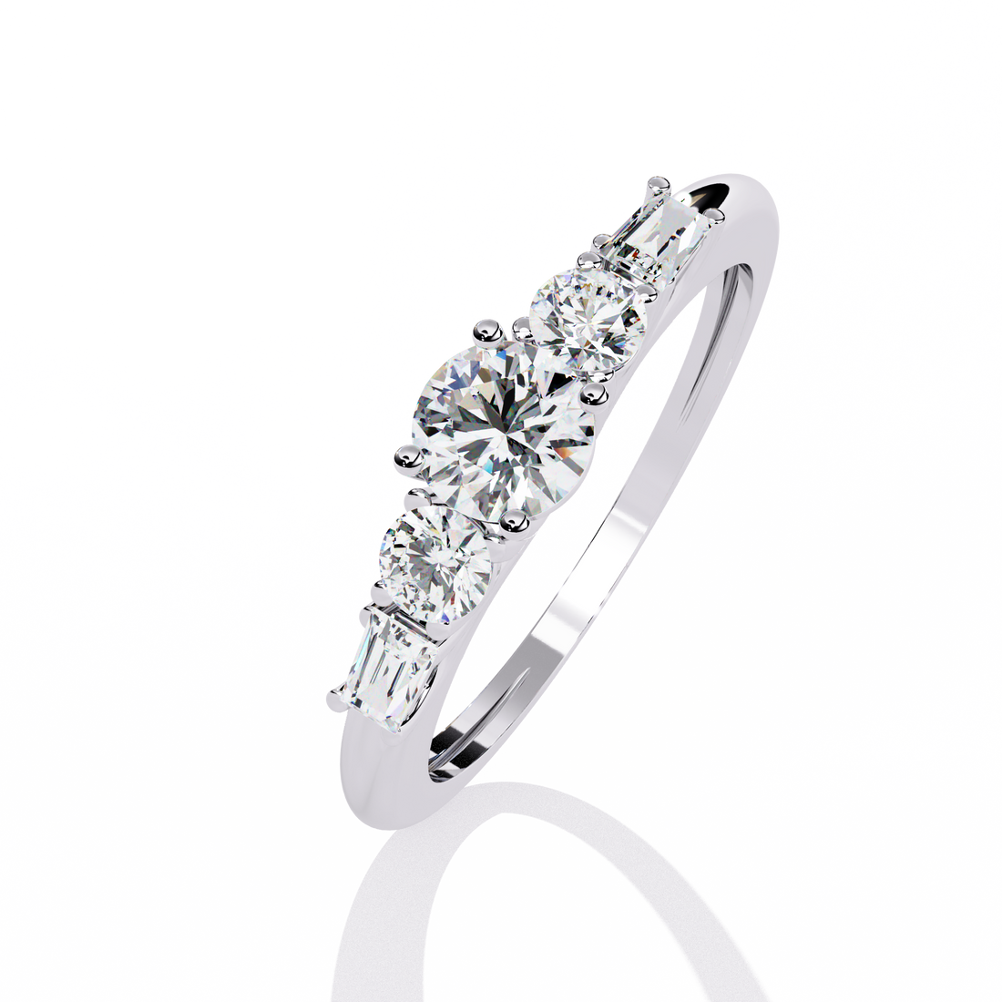 Glistening Diamond Ring