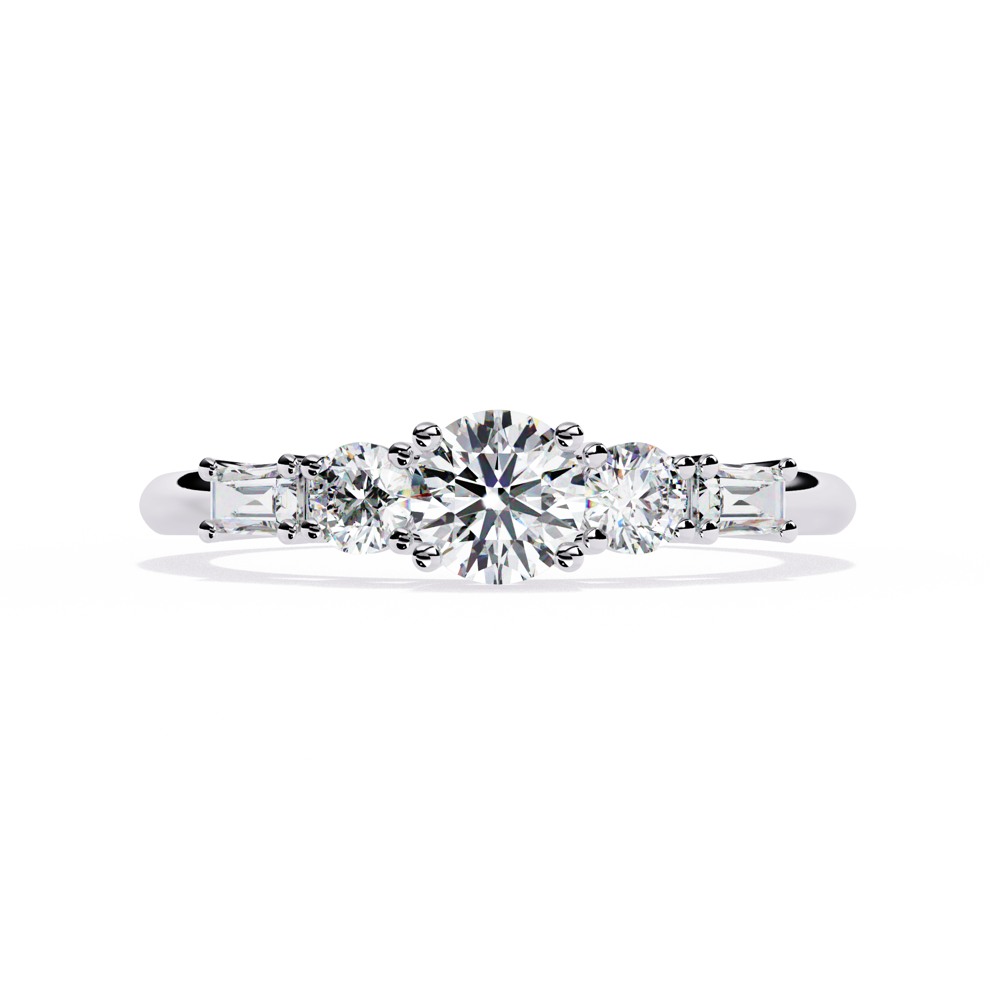 Glistening Diamond Ring