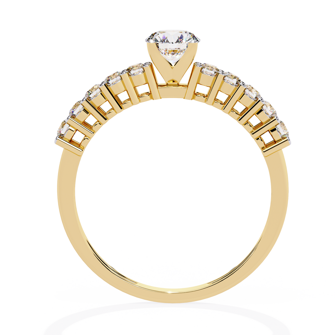 Minimal Vow Diamond Ring