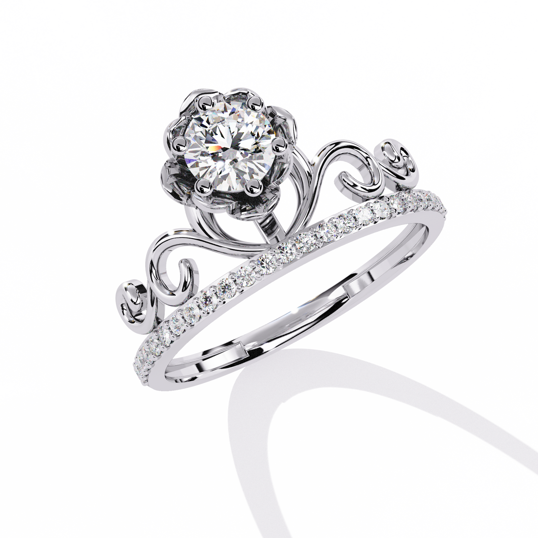 Glimmer Reign Diamond Ring