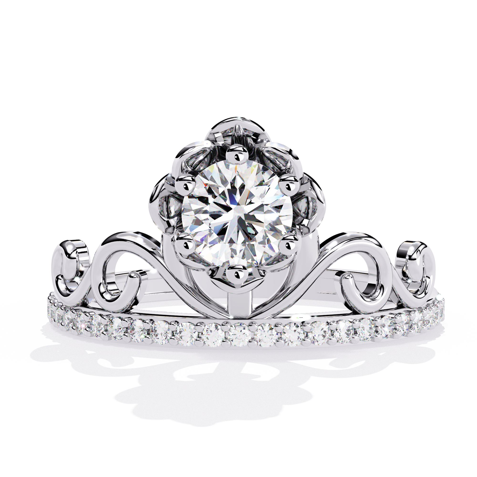 Glimmer Reign Diamond Ring