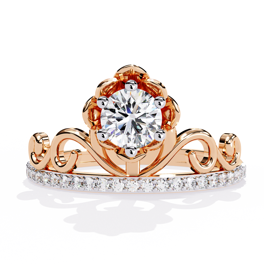 Glimmer Reign Diamond Ring