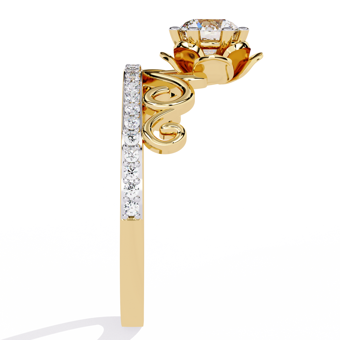 Glimmer Reign Diamond Ring