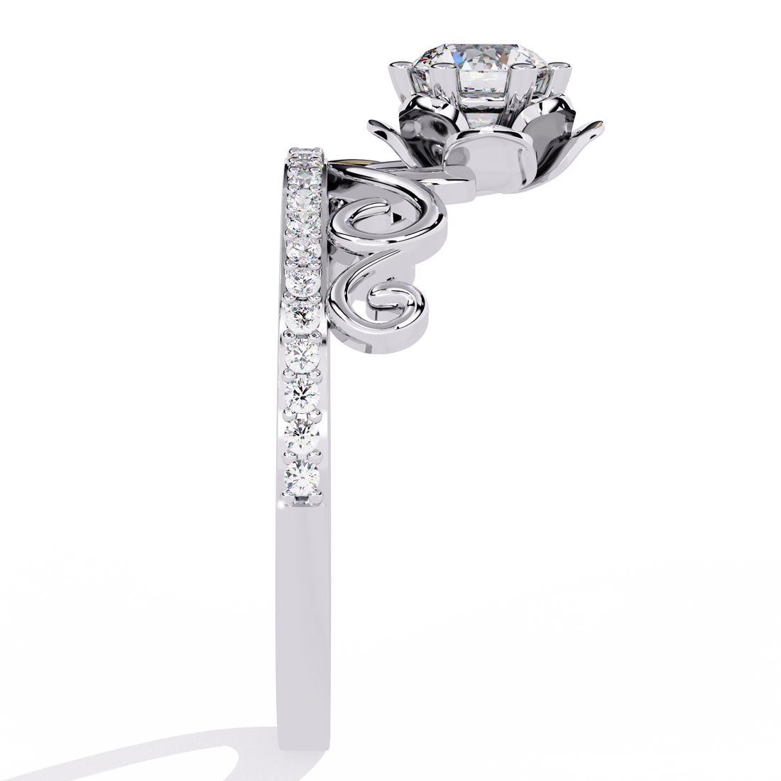 Glimmer Reign Diamond Ring