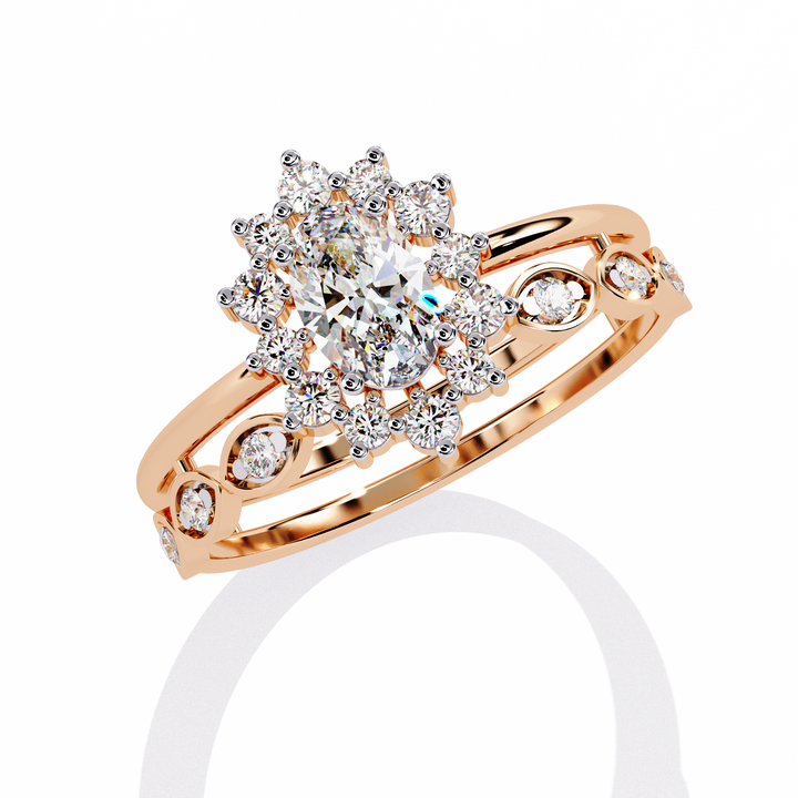 Golden Mirage Diamond Ring