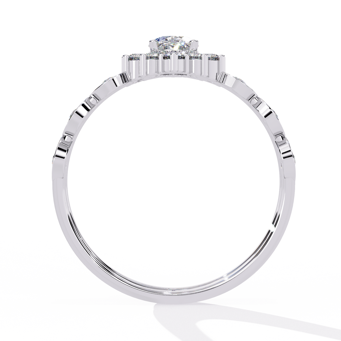 Golden Mirage Diamond Ring