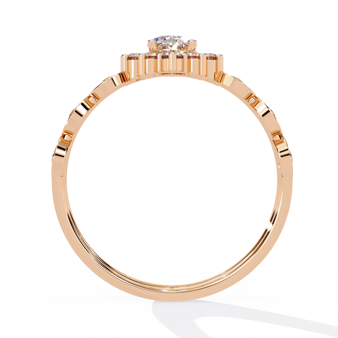 Golden Mirage Diamond Ring