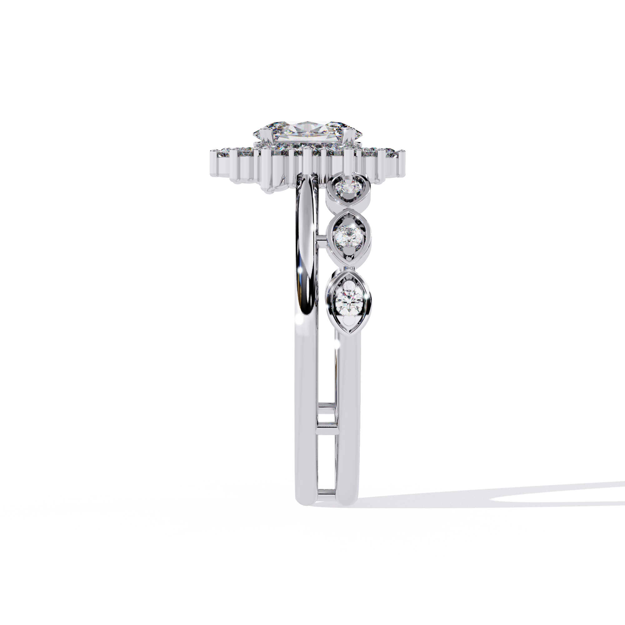 Golden Mirage Diamond Ring