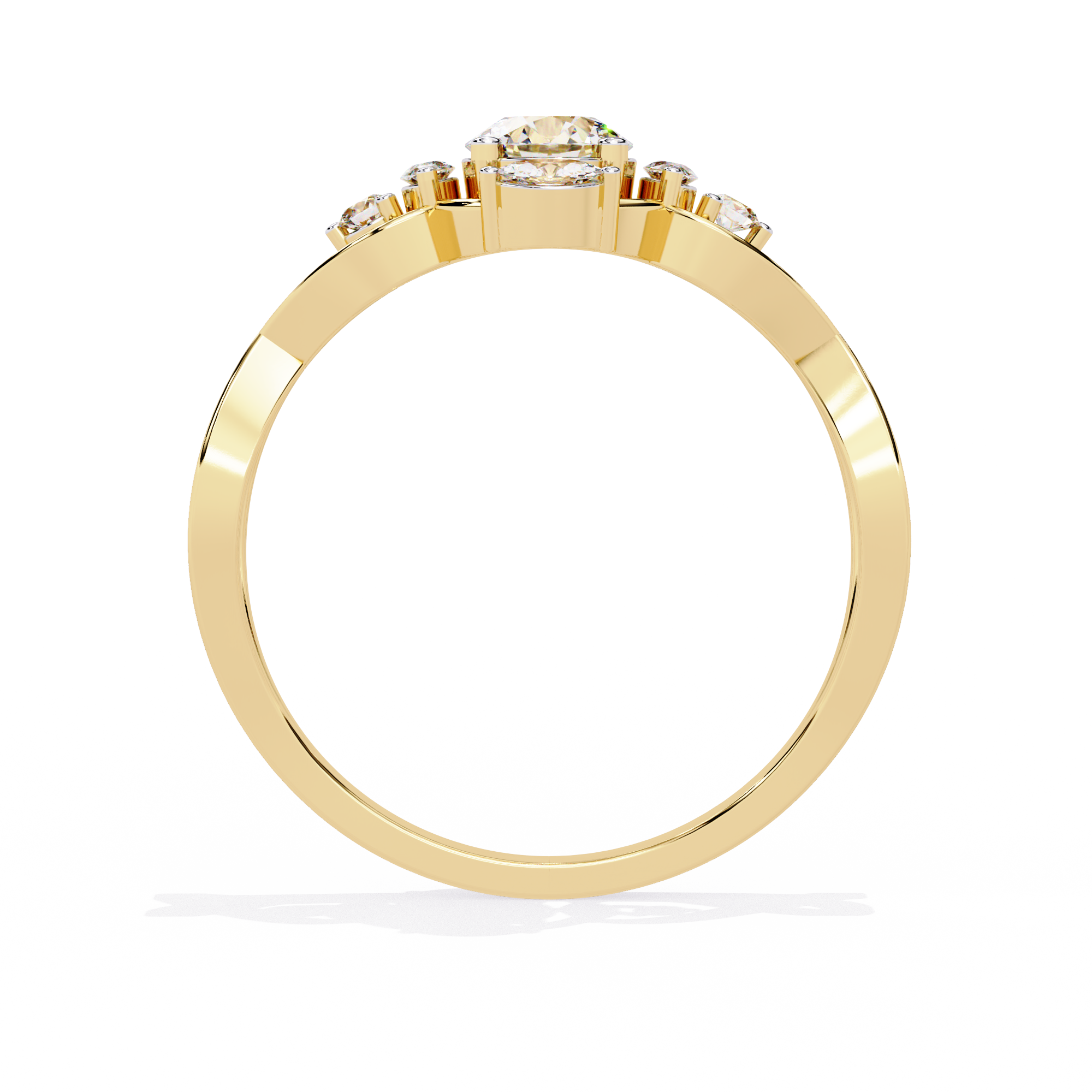 Celestial Unity Diamond Ring