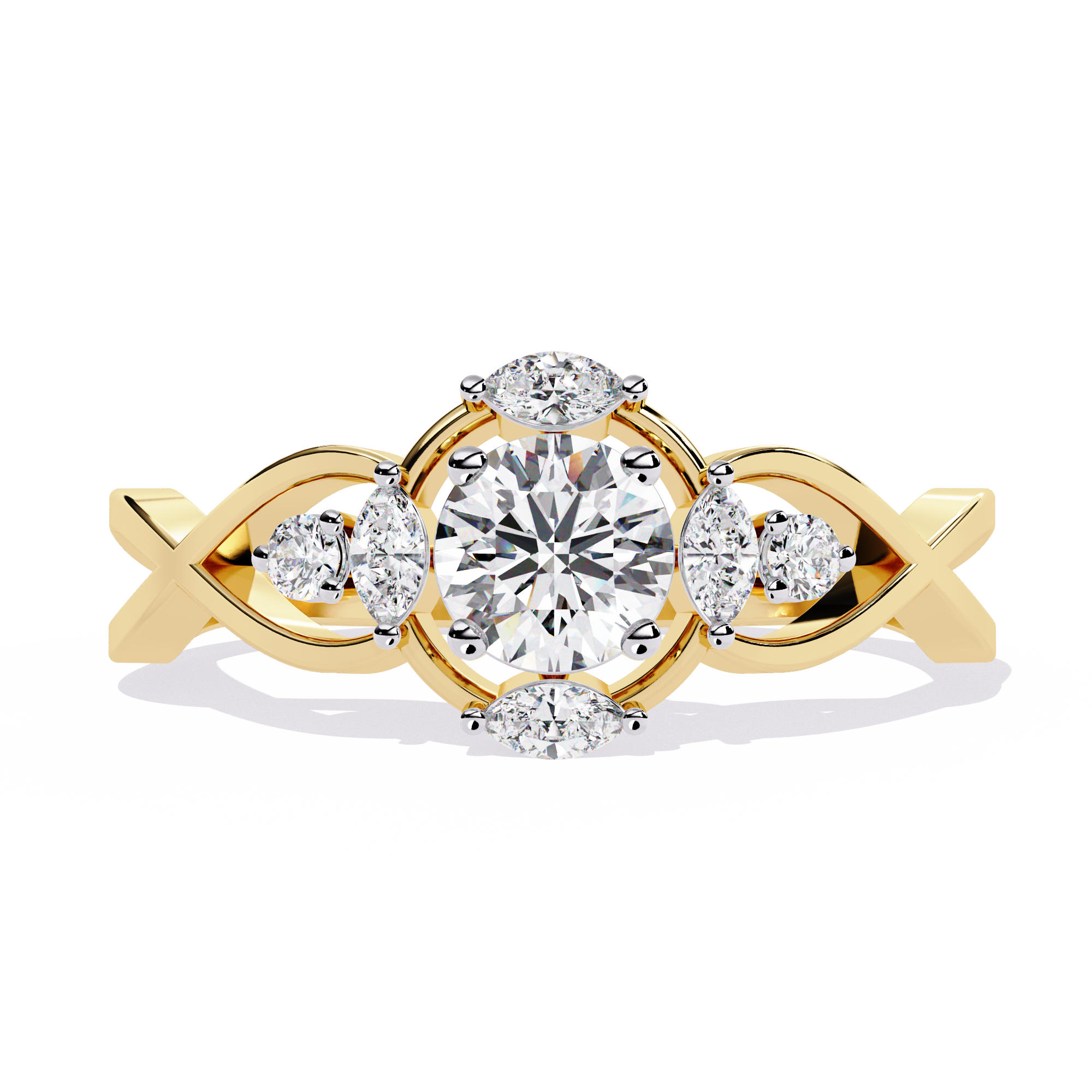 Celestial Unity Diamond Ring