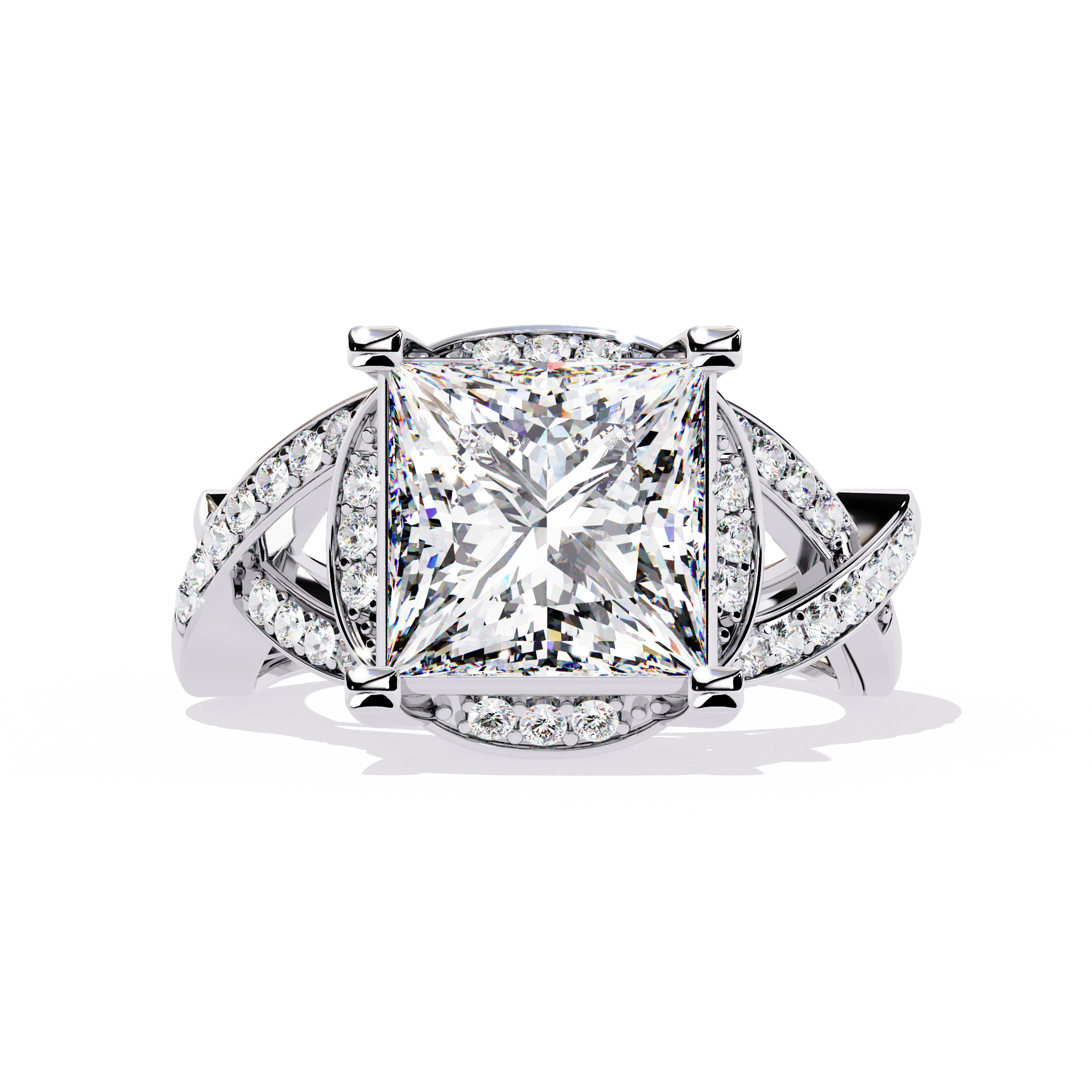 Paradise Princess Diamond Ring