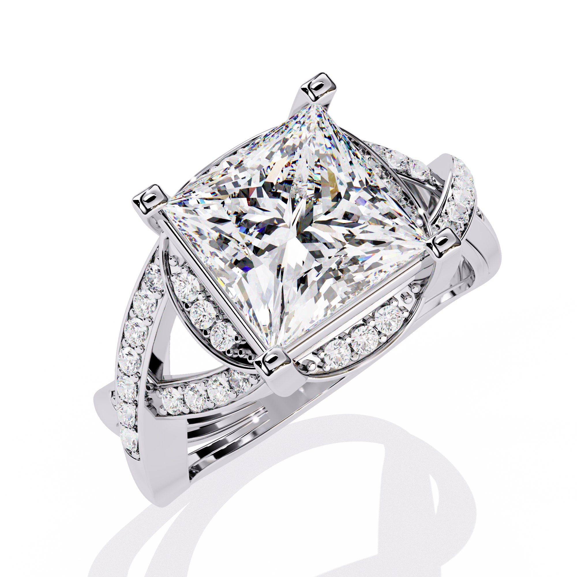 Paradise Princess Diamond Ring